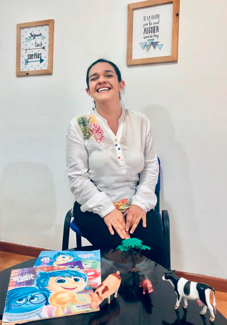 Fonoaudiologa Andrea Ospina